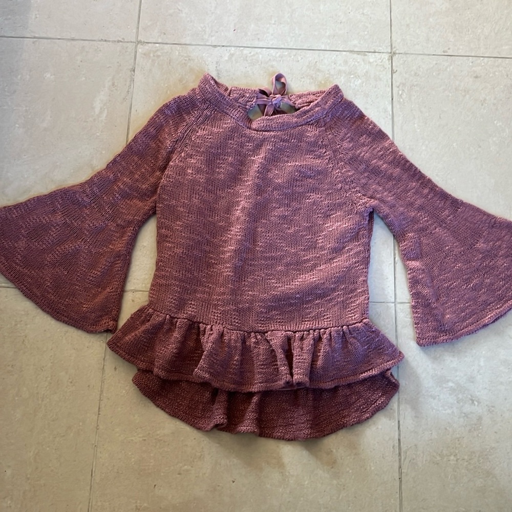 Mia Joy mauve pink sweater top